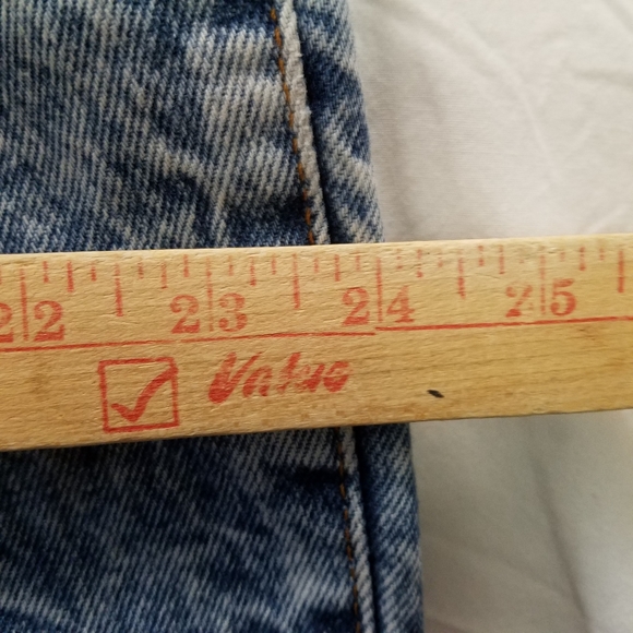 Vtg 80’s Chic High Waisted Acid stone wash Jeans - Picture 3 of 14